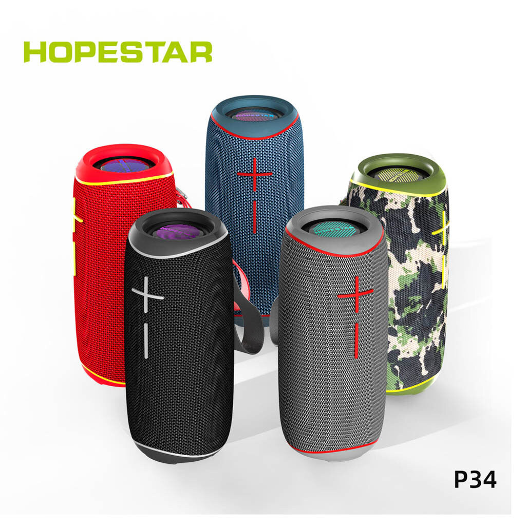 Портативная колонка Hopestar P34, Синий - № 4 Портативная колонка Hopestar P34, Синий - № 4