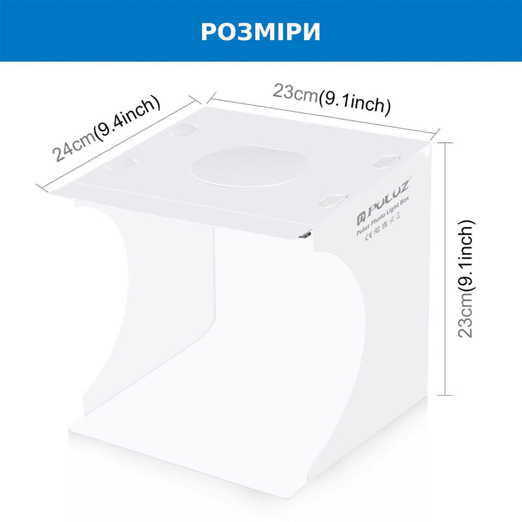 Лайткуб Puluz PU5029, Белый - № 7 Лайткуб Puluz PU5029, Белый - № 7