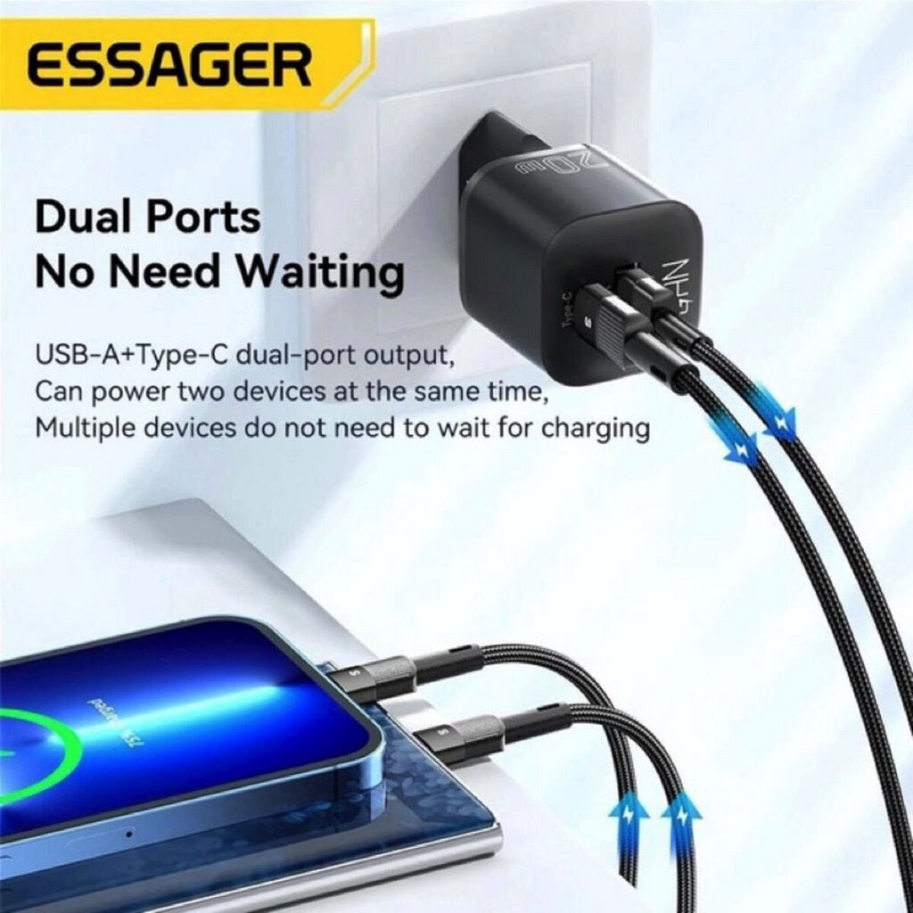 СЗУ Essager Camber ECTAC-HMB01-P, Черный - № 3 СЗУ Essager Camber ECTAC-HMB01-P, Черный - № 3