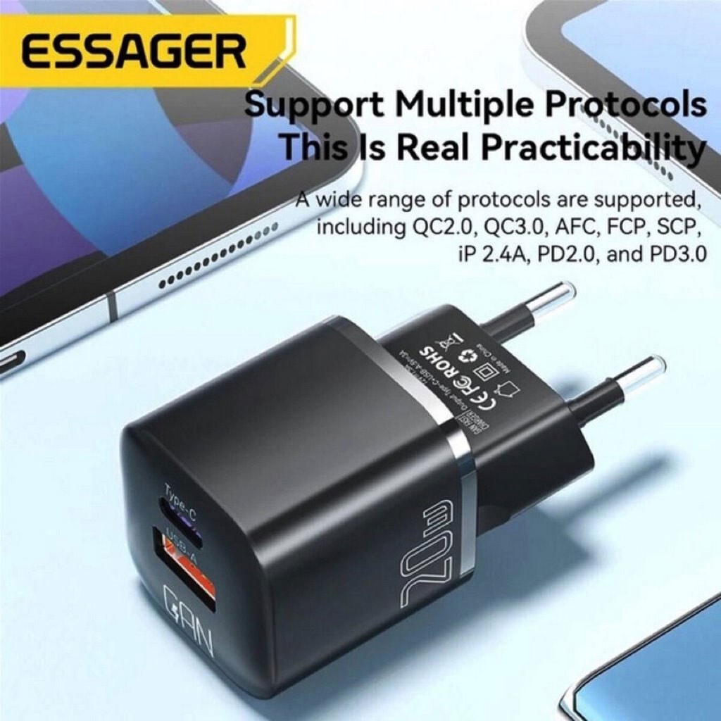 СЗУ Essager Camber ECTAC-HMB01-P, Черный - № 5 СЗУ Essager Camber ECTAC-HMB01-P, Черный - № 5