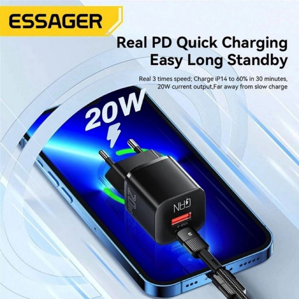 СЗУ Essager Camber ECTAC-HMB01-P, Черный - № 6 СЗУ Essager Camber ECTAC-HMB01-P, Черный - № 6
