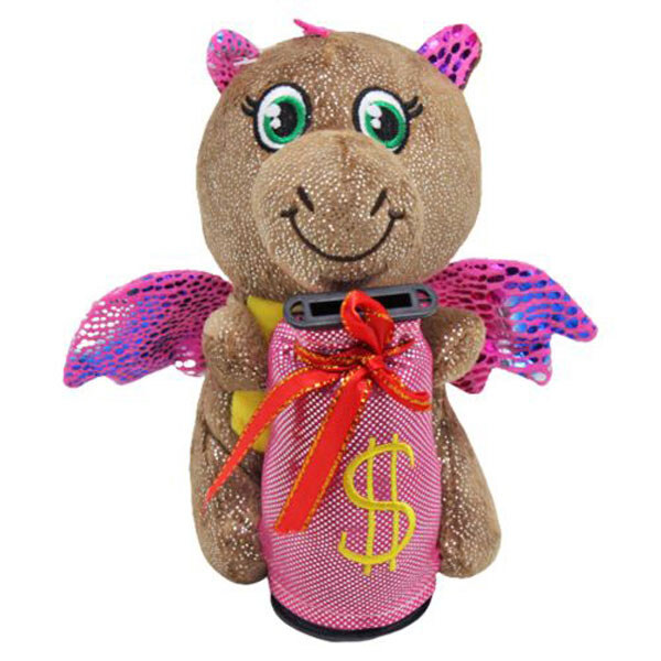 Мʼяка іграшка-скарбничка "Дракончик", Mic - № 1 Мʼяка іграшка-скарбничка "Дракончик", Mic - № 1