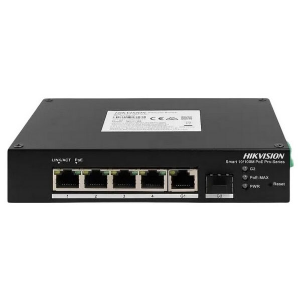 Комутатор мережевий Hikvision DS-3T1306P-SI/HS, Чорний - № 3 Комутатор мережевий Hikvision DS-3T1306P-SI/HS, Чорний - № 3