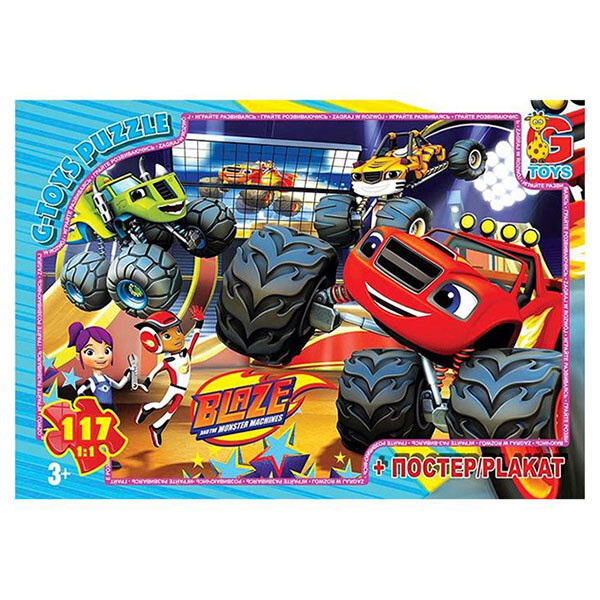 Пазлы "Блейз", 117 эл, Gtoys - № 1 Пазлы "Блейз", 117 эл, Gtoys - № 1