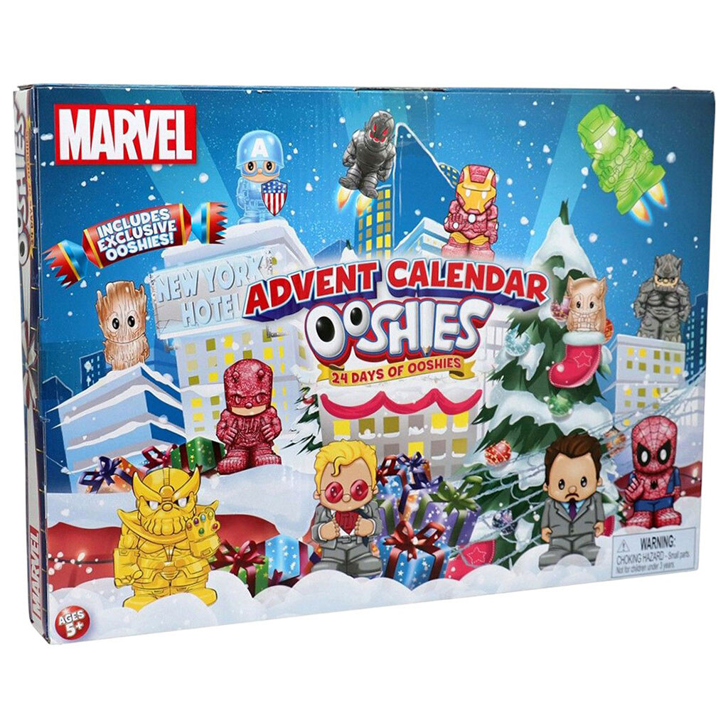 Набор игровых фигурок, Адвент-календарь "Марвел", Ooshies - № 1 Набор игровых фигурок, Адвент-календарь "Марвел", Ooshies - № 1