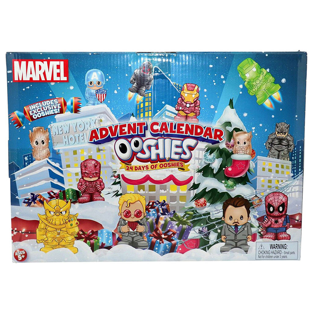 Набор игровых фигурок, Адвент-календарь "Марвел", Ooshies - № 2 Набор игровых фигурок, Адвент-календарь "Марвел", Ooshies - № 2