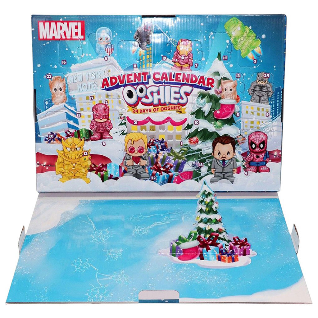 Набор игровых фигурок, Адвент-календарь "Марвел", Ooshies - № 3 Набор игровых фигурок, Адвент-календарь "Марвел", Ooshies - № 3