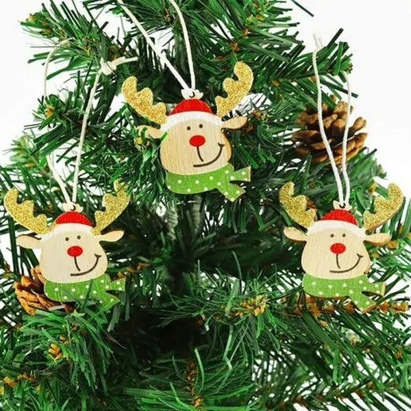 Набір новорічних оленів прикрас, Mirko - № 2 Набір новорічних оленів прикрас, Mirko - № 2