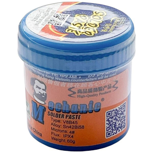 Паста Mechanic BS458-B30, 60 гр. - № 1 Паста Mechanic BS458-B30, 60 гр. - № 1