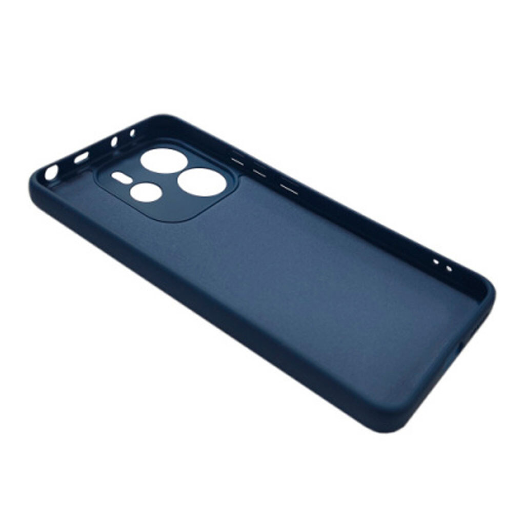 Чехол (накладка) Xiaomi Redmi Note 14, Original Soft Case, Dark Blue, Синий - № 2 Чехол (накладка) Xiaomi Redmi Note 14, Original Soft Case, Dark Blue, Синий - № 2