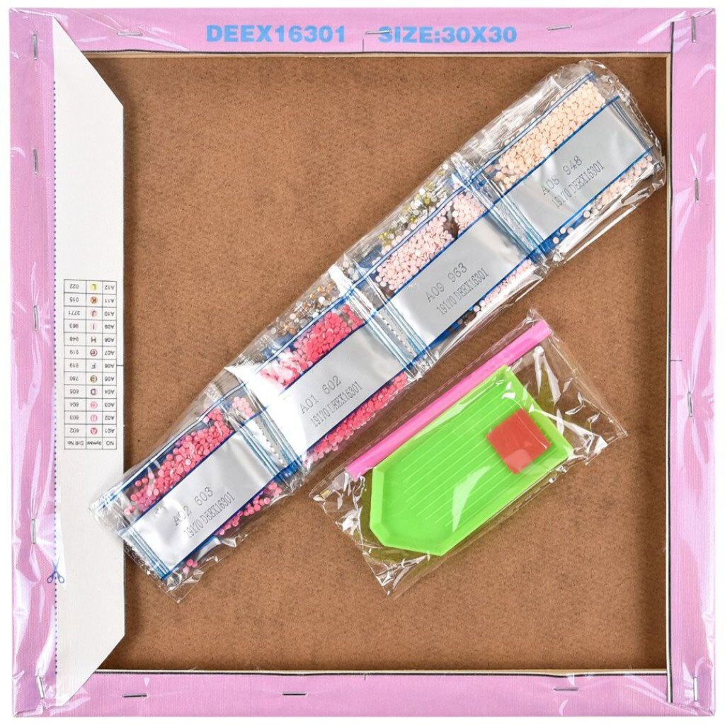 Алмазная мозаика (не полная выкладка) "Солнце в вазе", 30х30 см, Strateg - № 2 Алмазная мозаика (не полная выкладка) "Солнце в вазе", 30х30 см, Strateg - № 2