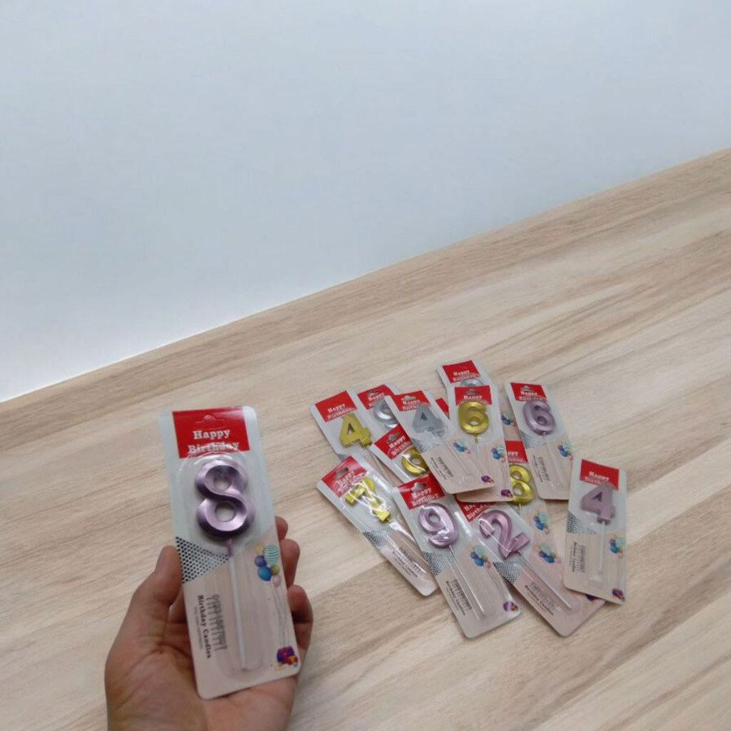 Свічка-цифра 7 металік, Mic - № 2 Свічка-цифра 7 металік, Mic - № 2