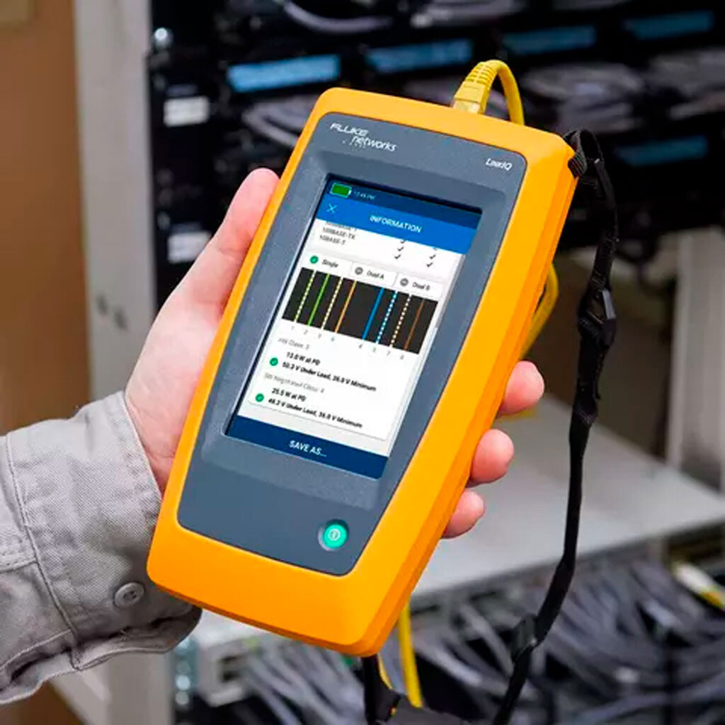 Тестер кабелю Fluke Networks LinkIQ LIQ-KIT - № 9 Тестер кабелю Fluke Networks LinkIQ LIQ-KIT - № 9