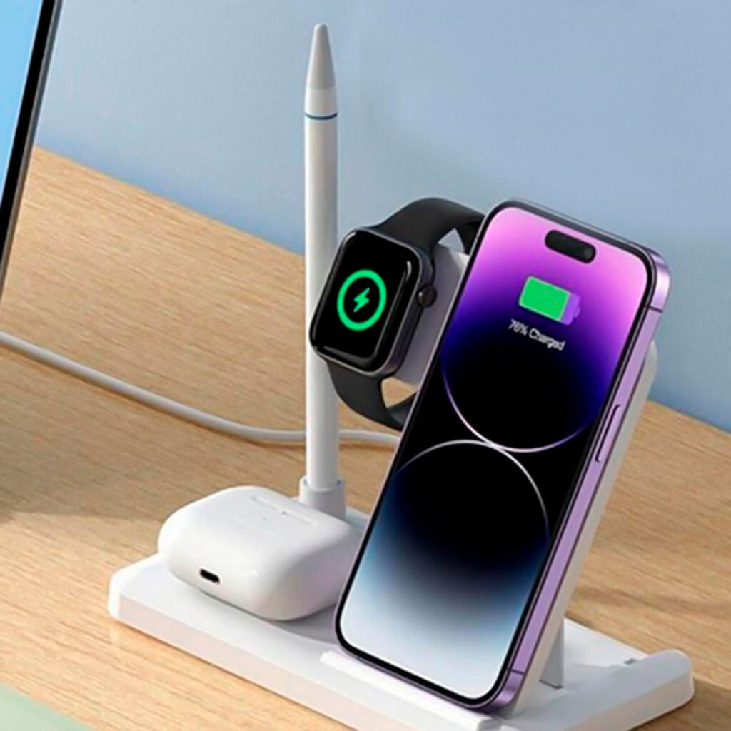 Бездротове ЗУ XO CX033, Білий - № 2 Бездротове ЗУ XO CX033, Білий - № 2