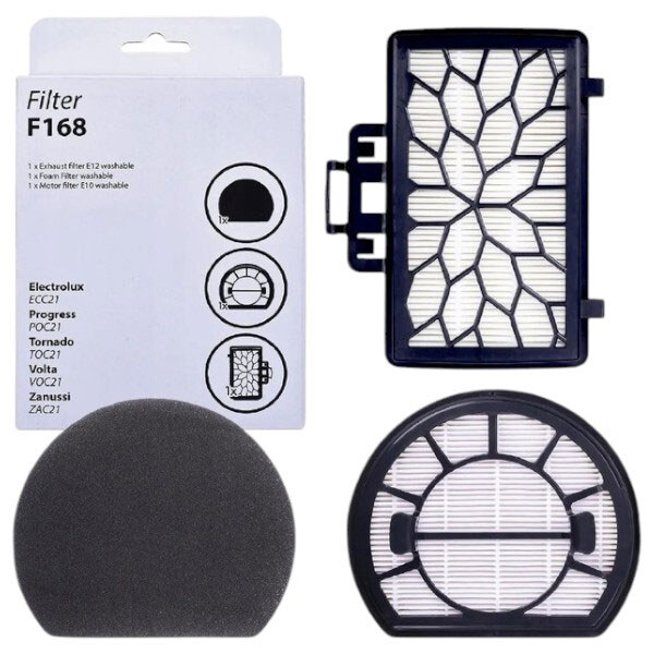 Комплект фильтров Electrolux F168 - № 1 Комплект фильтров Electrolux F168 - № 1