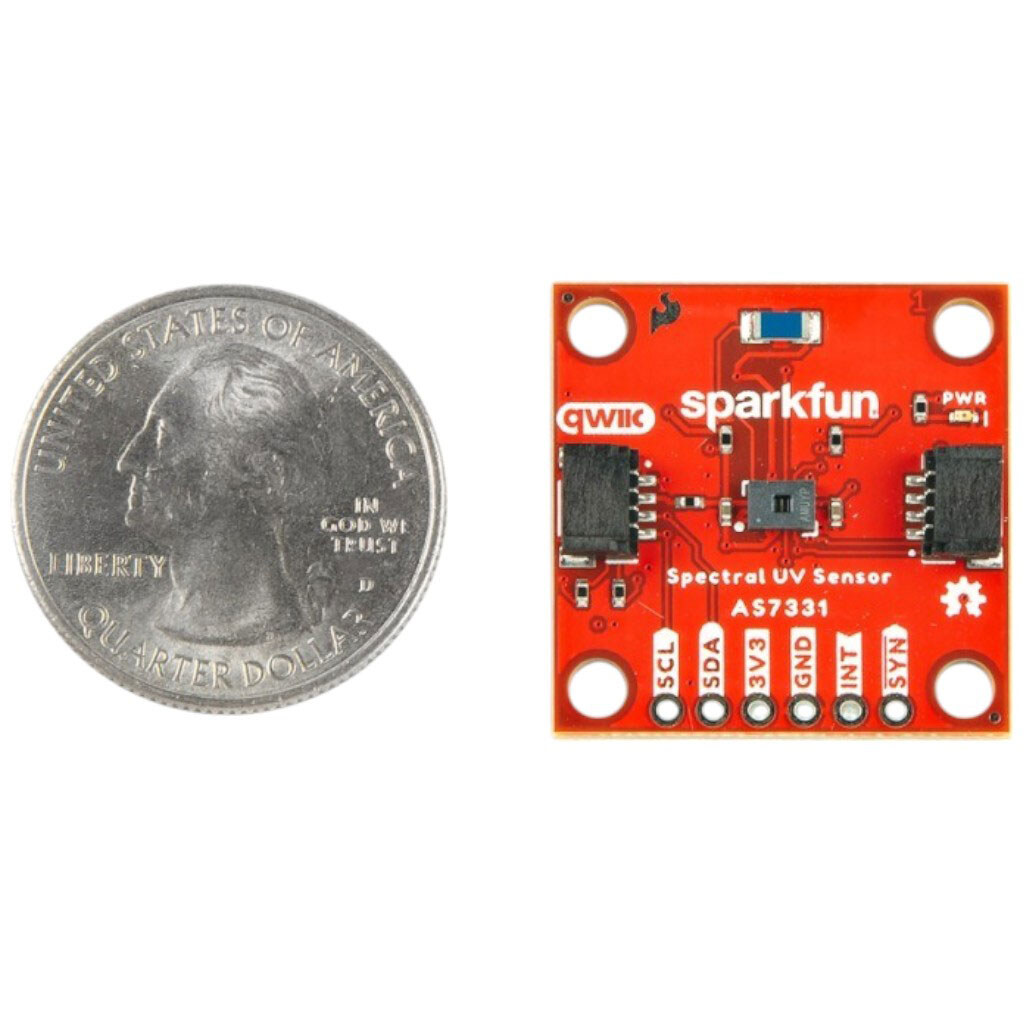 Модуль SPARKFUN SPECTRAL UV SENSOR - AS7331 - № 4 Модуль SPARKFUN SPECTRAL UV SENSOR - AS7331 - № 4