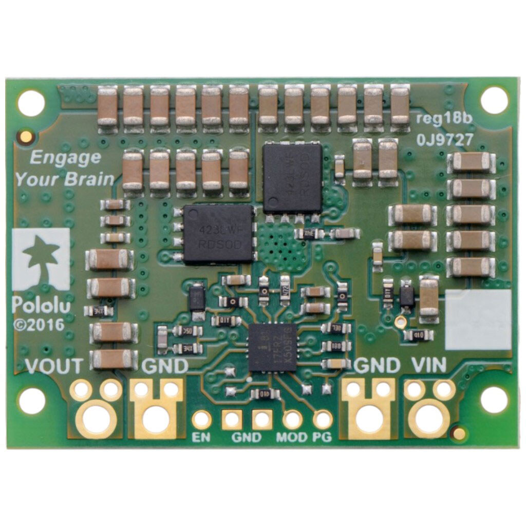 Потужний понижувальний перетворювач 3.3В 15А Pololu D24V150F3 - № 3 Потужний понижувальний перетворювач 3.3В 15А Pololu D24V150F3 - № 3