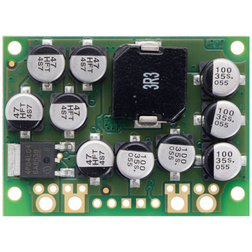 Потужний понижувальний перетворювач 9В 15А Pololu D24V150F9 - № 2 Потужний понижувальний перетворювач 9В 15А Pololu D24V150F9 - № 2