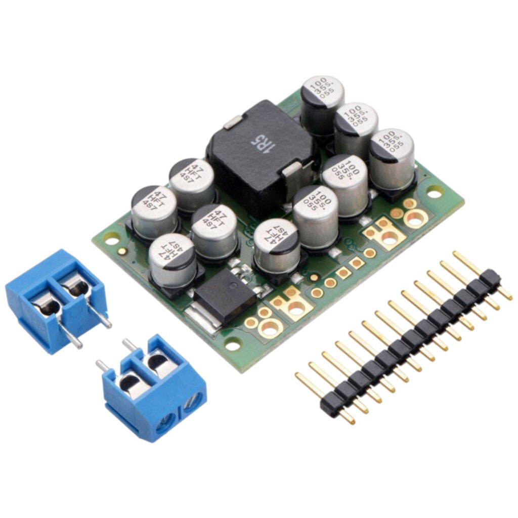 Потужний понижувальний перетворювач 9В 15А Pololu D24V150F9 - № 4 Потужний понижувальний перетворювач 9В 15А Pololu D24V150F9 - № 4