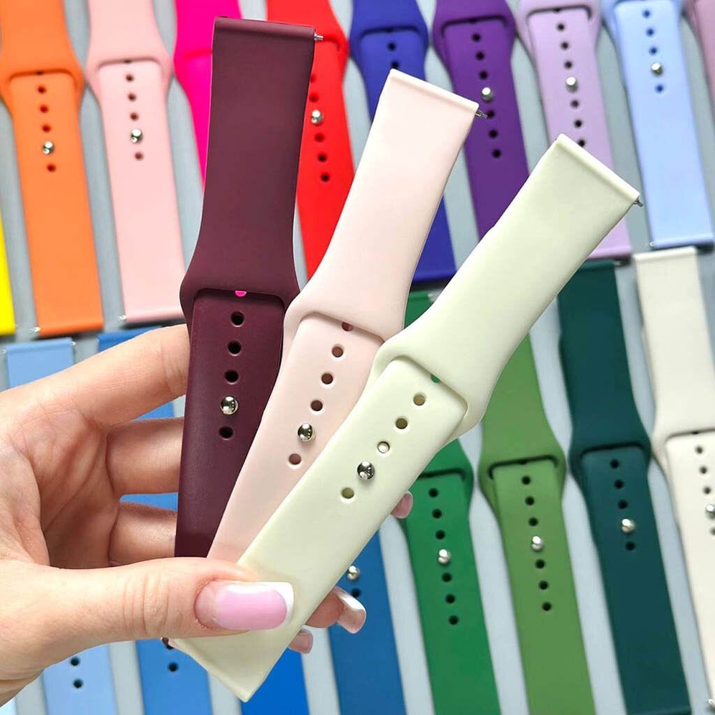 Ремінець універсальний, Silicone, Bright Green, Зелений - № 8 Ремінець універсальний, Silicone, Bright Green, Зелений - № 8