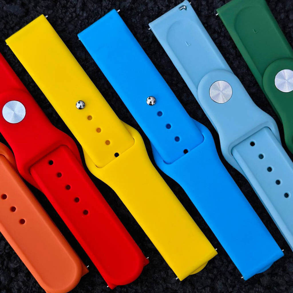 Ремешок универсальный, Silicone, Bright Green, Зеленый - № 5 Ремешок универсальный, Silicone, Bright Green, Зеленый - № 5