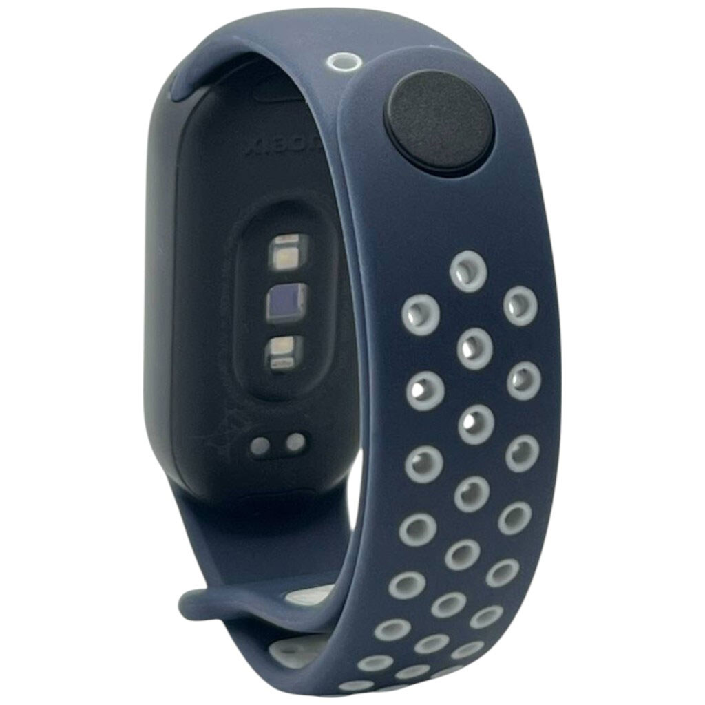 Ремешок Xiaomi Mi Band 8 / Mi Band 9, BeCover Nike, Blue-White, Синий - № 3 Ремешок Xiaomi Mi Band 8 / Mi Band 9, BeCover Nike, Blue-White, Синий - № 3