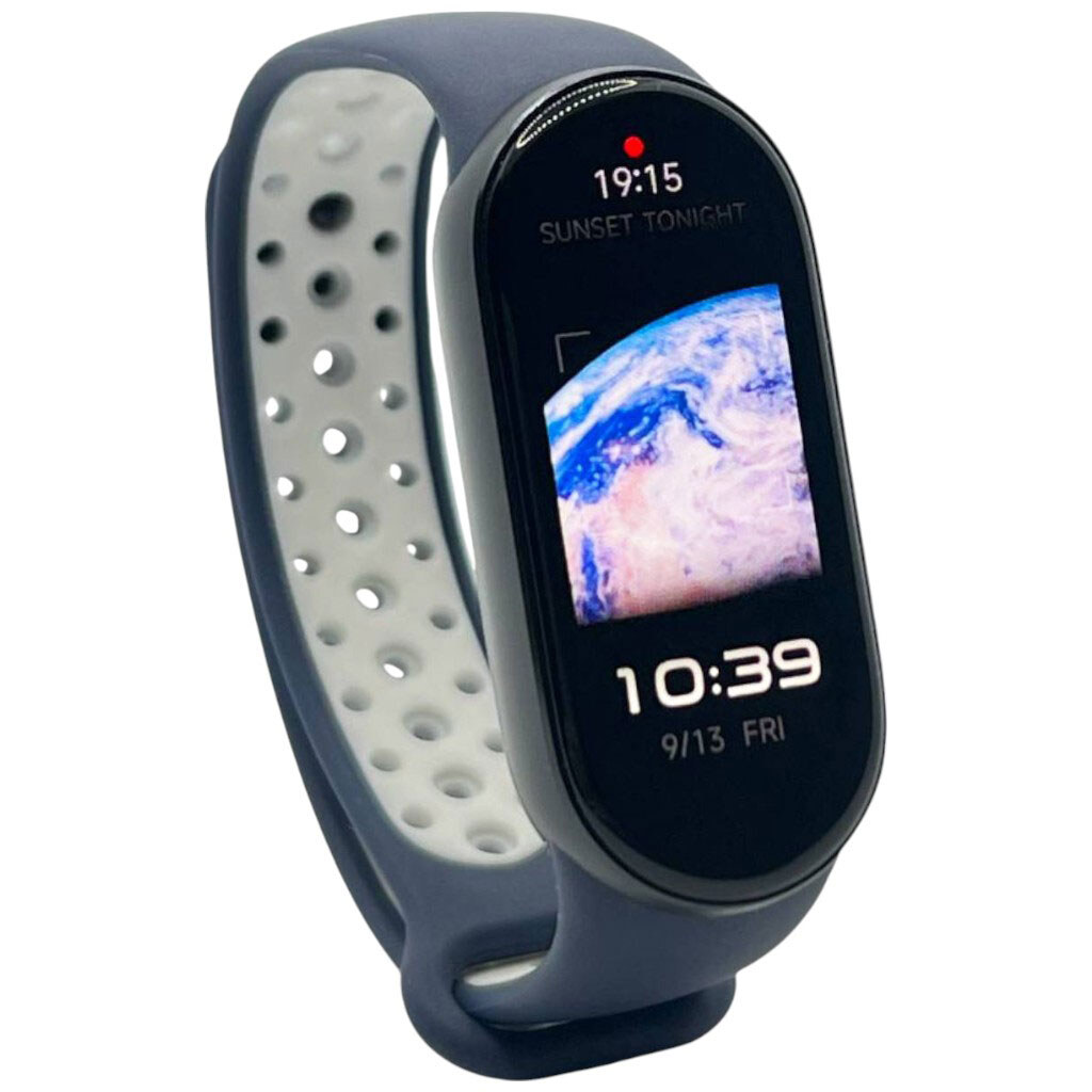 Ремешок Xiaomi Mi Band 8 / Mi Band 9, BeCover Nike, Blue-White, Синий - № 4 Ремешок Xiaomi Mi Band 8 / Mi Band 9, BeCover Nike, Blue-White, Синий - № 4