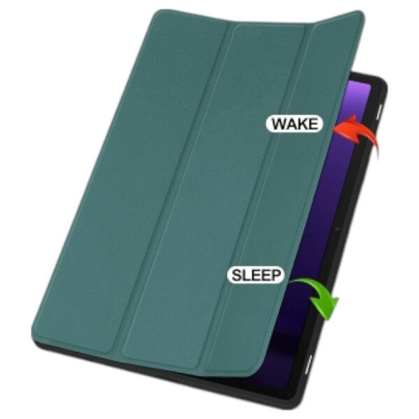 Чехол (книжка) Samsung SM-X510 Galaxy Tab S9 FE / SM-X710 Galaxy Tab S9 / SM-X716 Galaxy Tab S9, BeCover Exclusive, Dark Green, Зеленый - № 5 Чехол (книжка) Samsung SM-X510 Galaxy Tab S9 FE / SM-X710 Galaxy Tab S9 / SM-X716 Galaxy Tab S9, BeCover Exclusive, Dark Green, Зеленый - № 5