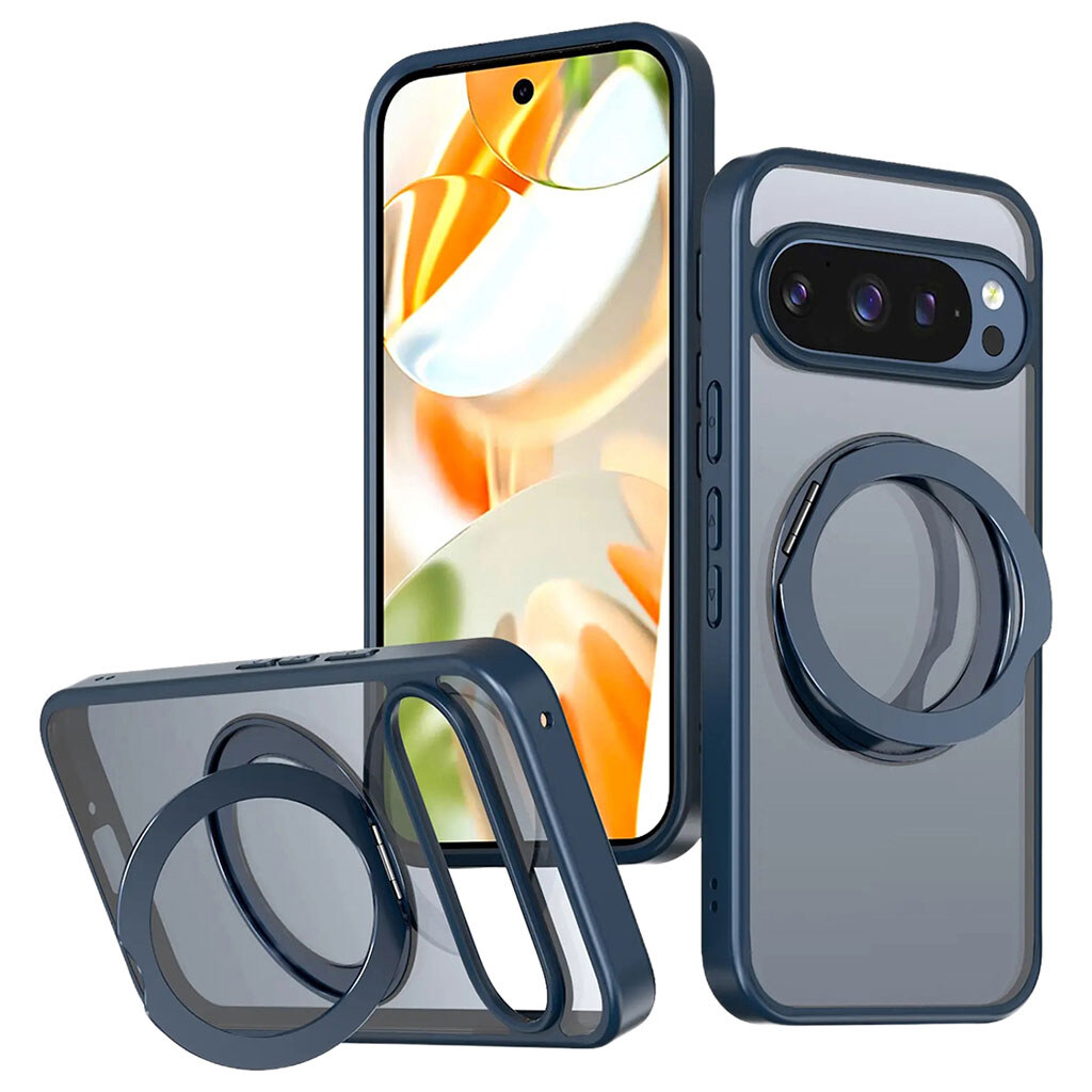 Чехол (накладка) Google Pixel 9 Pro XL, Epik Aura Fold, MagSafe, Синий - № 3 Чехол (накладка) Google Pixel 9 Pro XL, Epik Aura Fold, MagSafe, Синий - № 3