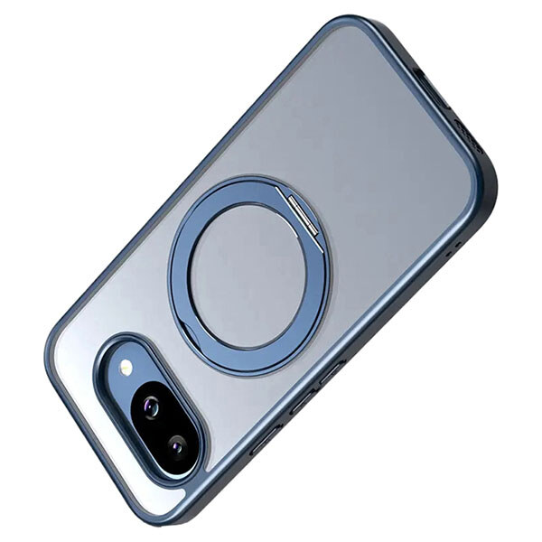 Чохол (накладка) Google Pixel 9a, Epik Aura Fold, MagSafe, Синій - № 2 Чохол (накладка) Google Pixel 9a, Epik Aura Fold, MagSafe, Синій - № 2