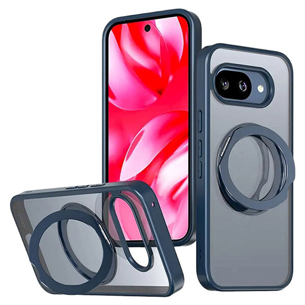 Чохол (накладка) Google Pixel 9a, Epik Aura Fold, MagSafe, Синій - № 3 Чохол (накладка) Google Pixel 9a, Epik Aura Fold, MagSafe, Синій - № 3