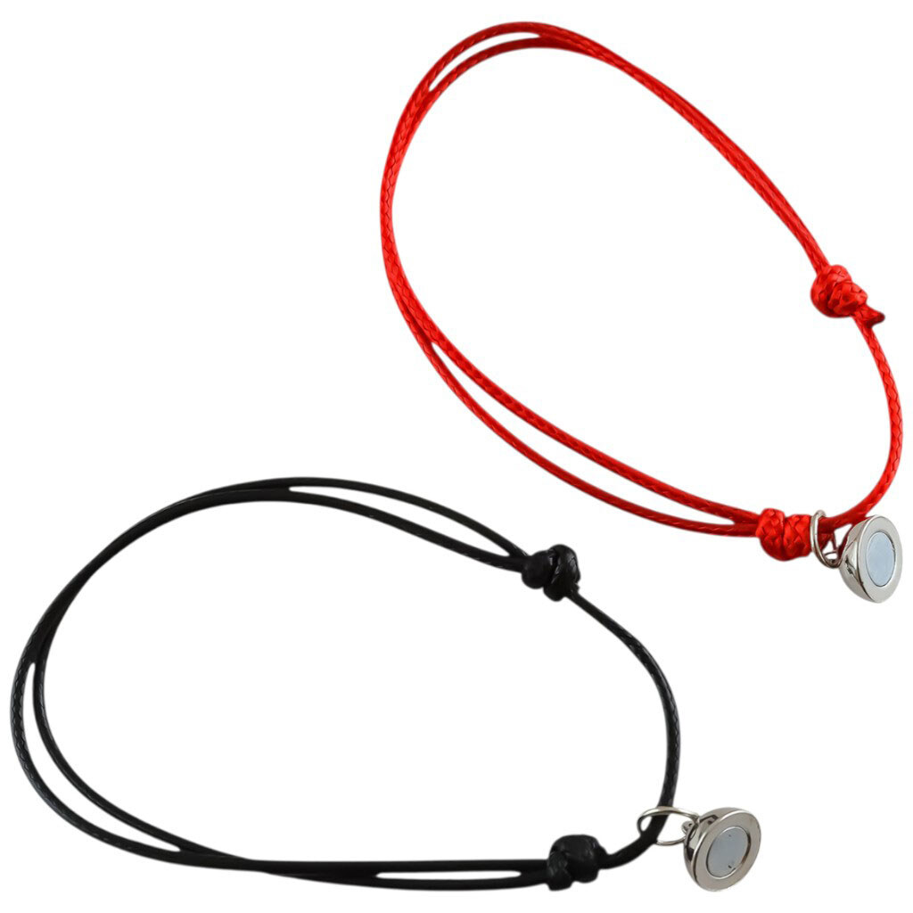 Набір браслетів парних на магніті, 2 шт - № 2 Набір браслетів парних на магніті, 2 шт - № 2