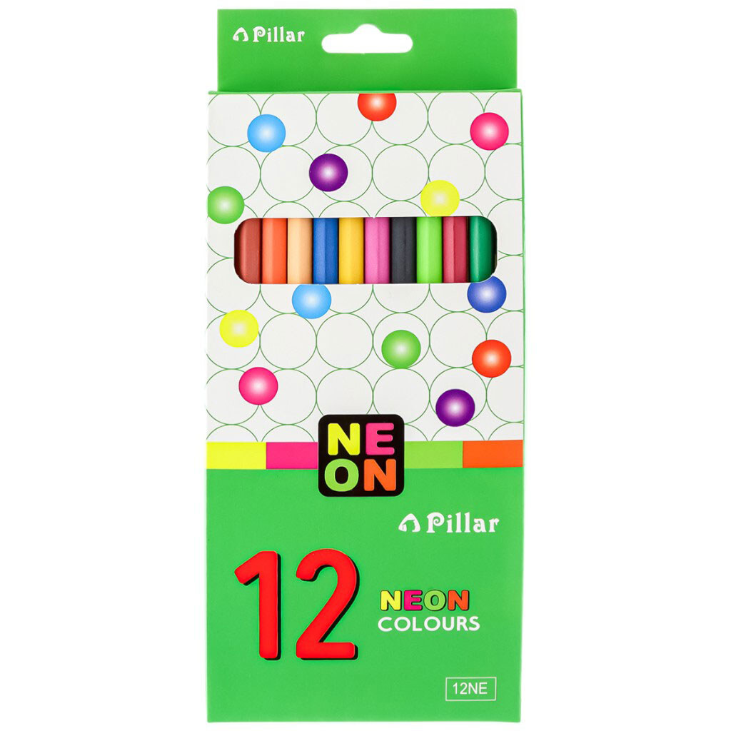 Набор карандашей для рисования цветных, 12 шт. - № 1 Набор карандашей для рисования цветных, 12 шт. - № 1