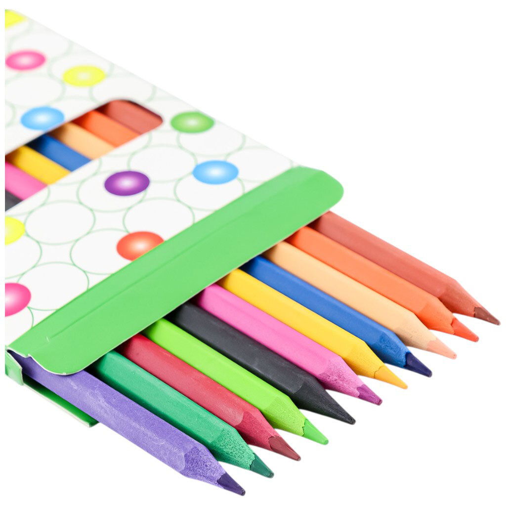 Набор карандашей для рисования цветных, 12 шт. - № 2 Набор карандашей для рисования цветных, 12 шт. - № 2