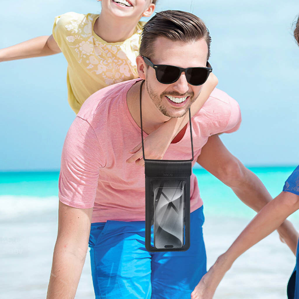 Чохол водонепроникний Hoco HX53, Чорний - № 7 Чохол водонепроникний Hoco HX53, Чорний - № 7