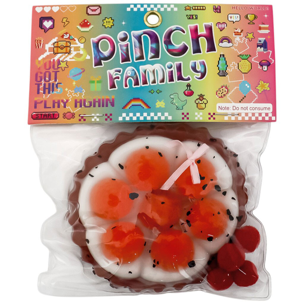 Игрушка-антистресс сквиш Пирожное с шариками - № 2 Игрушка-антистресс сквиш Пирожное с шариками - № 2