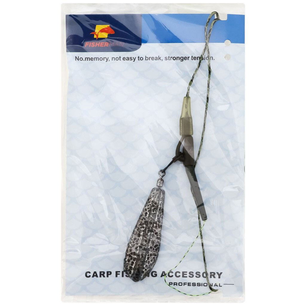 Снасть рыболовная для ловли карпа, 50 см, 40 г - № 2 Снасть рыболовная для ловли карпа, 50 см, 40 г - № 2