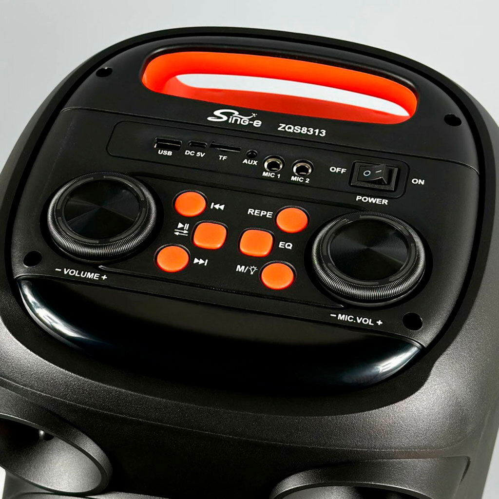 Портативная колонка Sing-e ZQS8313, Черный - № 2 Портативная колонка Sing-e ZQS8313, Черный - № 2