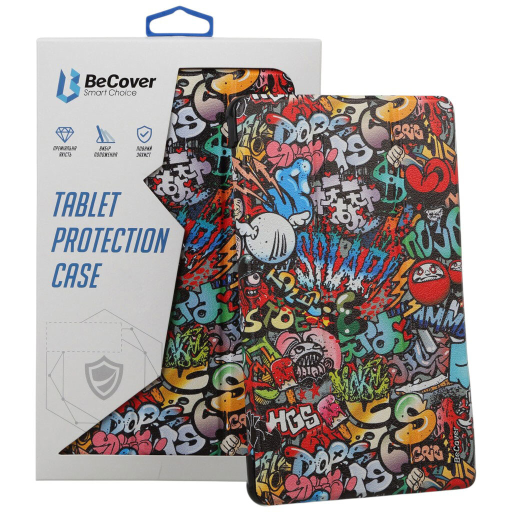Чехол (книжка) Xiaomi Poco Pad 12.1, BeCover Smart, Graffiti, Рисунок - № 1 Чехол (книжка) Xiaomi Poco Pad 12.1, BeCover Smart, Graffiti, Рисунок - № 1