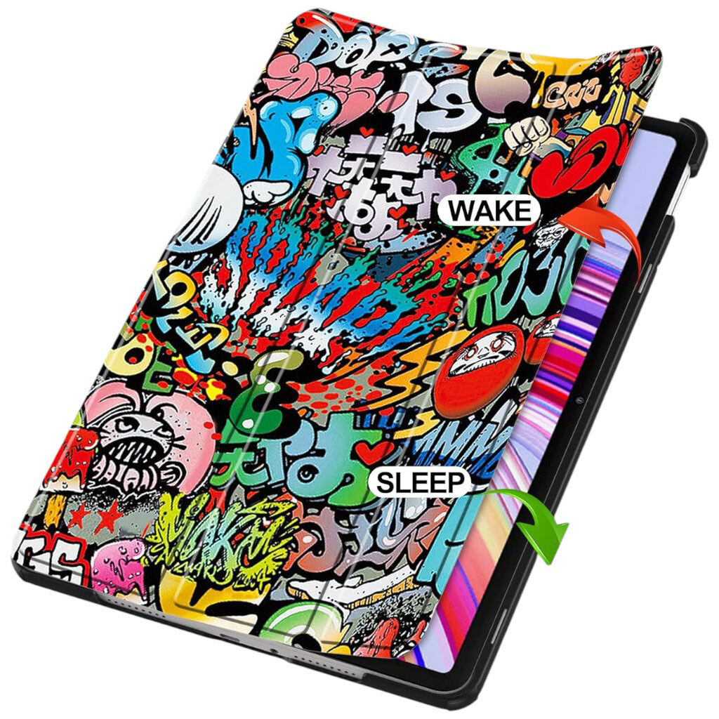 Чехол (книжка) Xiaomi Poco Pad 12.1, BeCover Smart, Graffiti, Рисунок - № 5 Чехол (книжка) Xiaomi Poco Pad 12.1, BeCover Smart, Graffiti, Рисунок - № 5