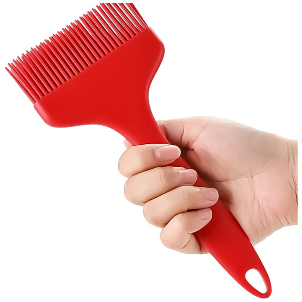 Кисточка кухонная силиконовая широкая однотонная - № 5 Кисточка кухонная силиконовая широкая однотонная - № 5