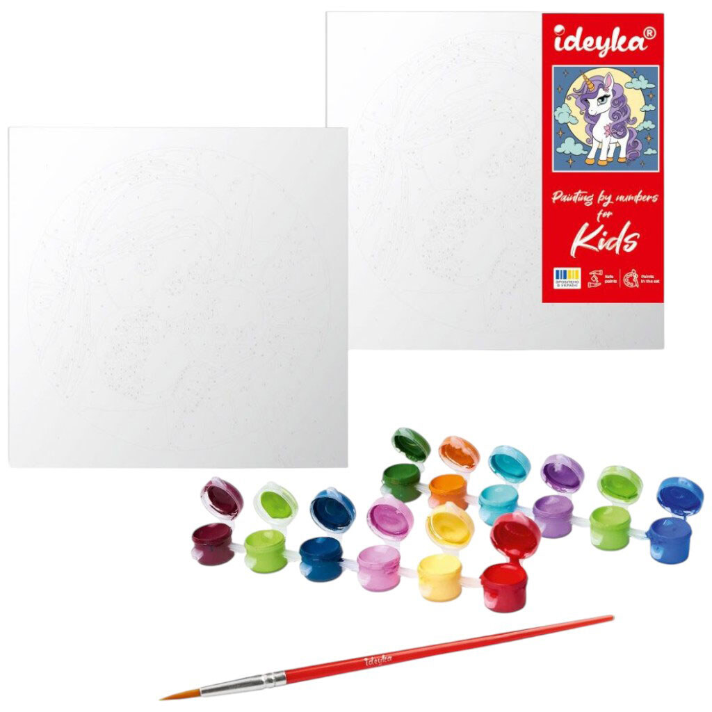 Картина по номерам "Лев с гитарой", 25х25 см, Ідейка - № 2 Картина по номерам "Лев с гитарой", 25х25 см, Ідейка - № 2