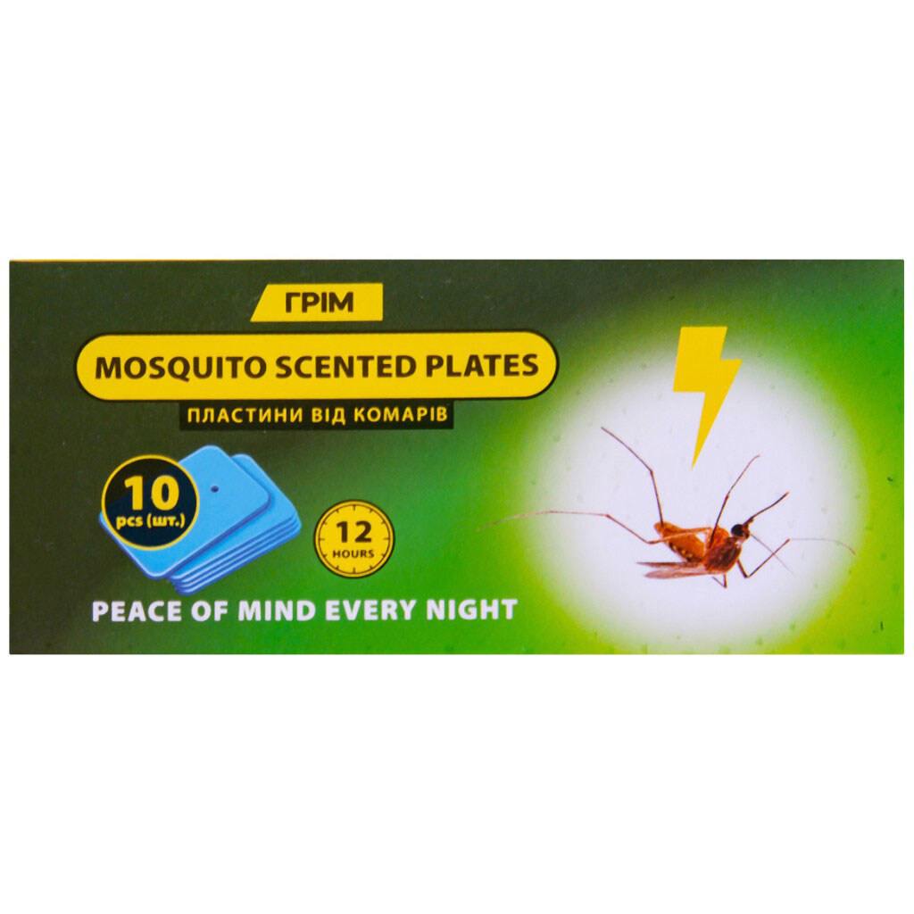Пластины от комаров Гром - № 1 Пластины от комаров Гром - № 1