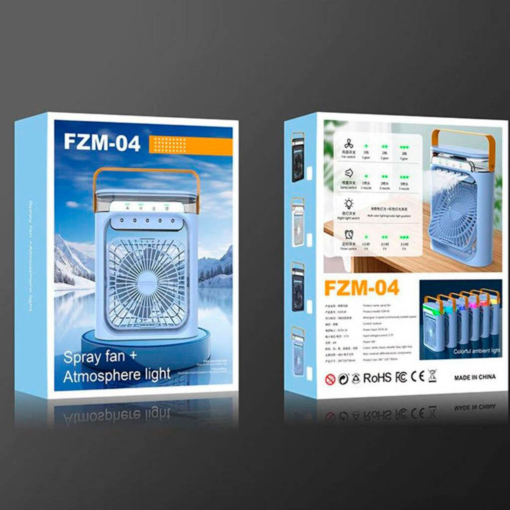 Вентилятор настольный FZM-04, Синий - № 6 Вентилятор настольный FZM-04, Синий - № 6