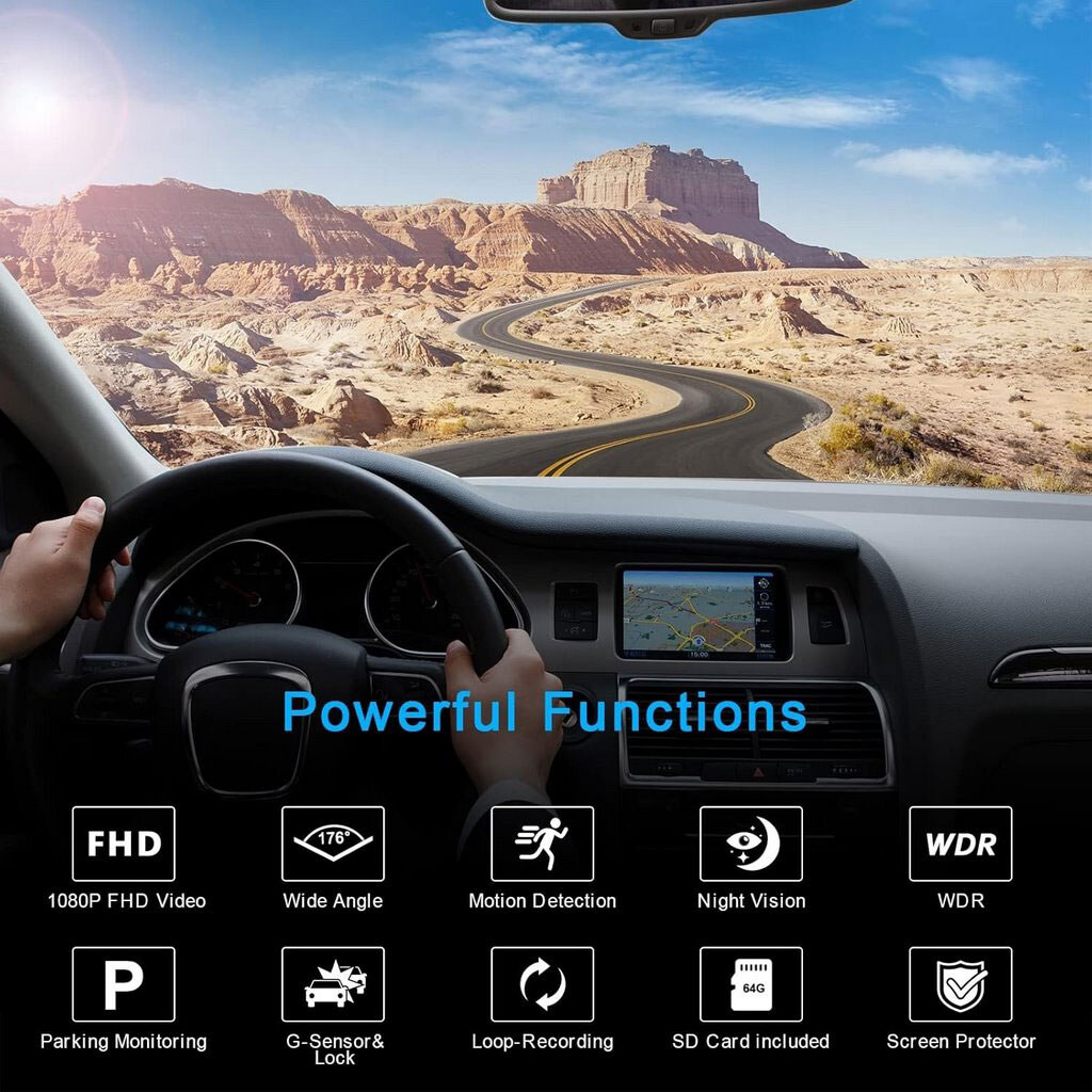 Відеореєстратор WeBeqer A7, Сірий - № 2 Відеореєстратор WeBeqer A7, Сірий - № 2