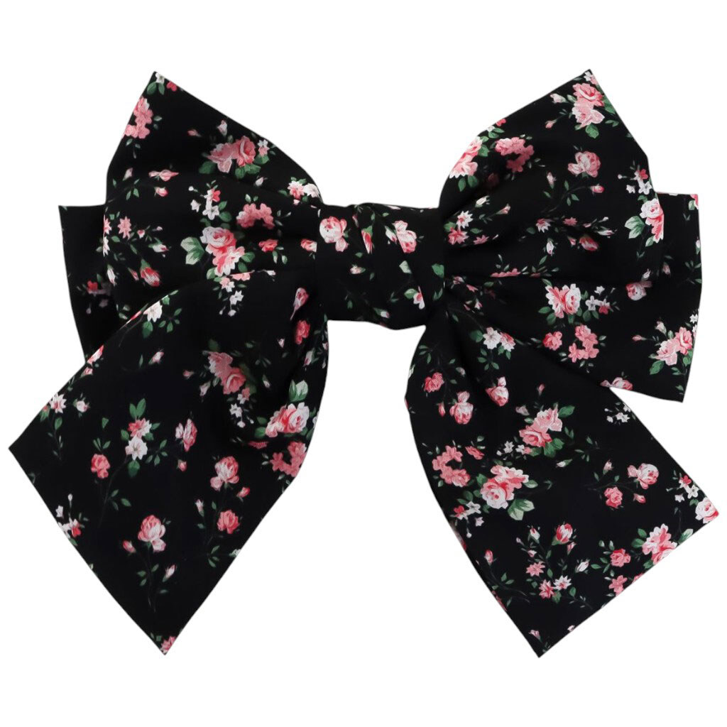 Заколка-автомат для волос Lovit Бант с принтом - № 1 Заколка-автомат для волос Lovit Бант с принтом - № 1