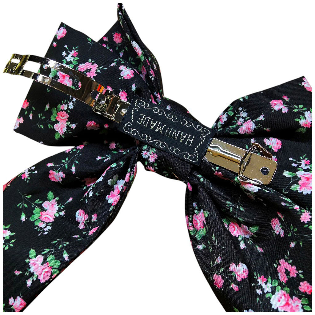 Заколка-автомат для волос Lovit Бант с принтом - № 4 Заколка-автомат для волос Lovit Бант с принтом - № 4