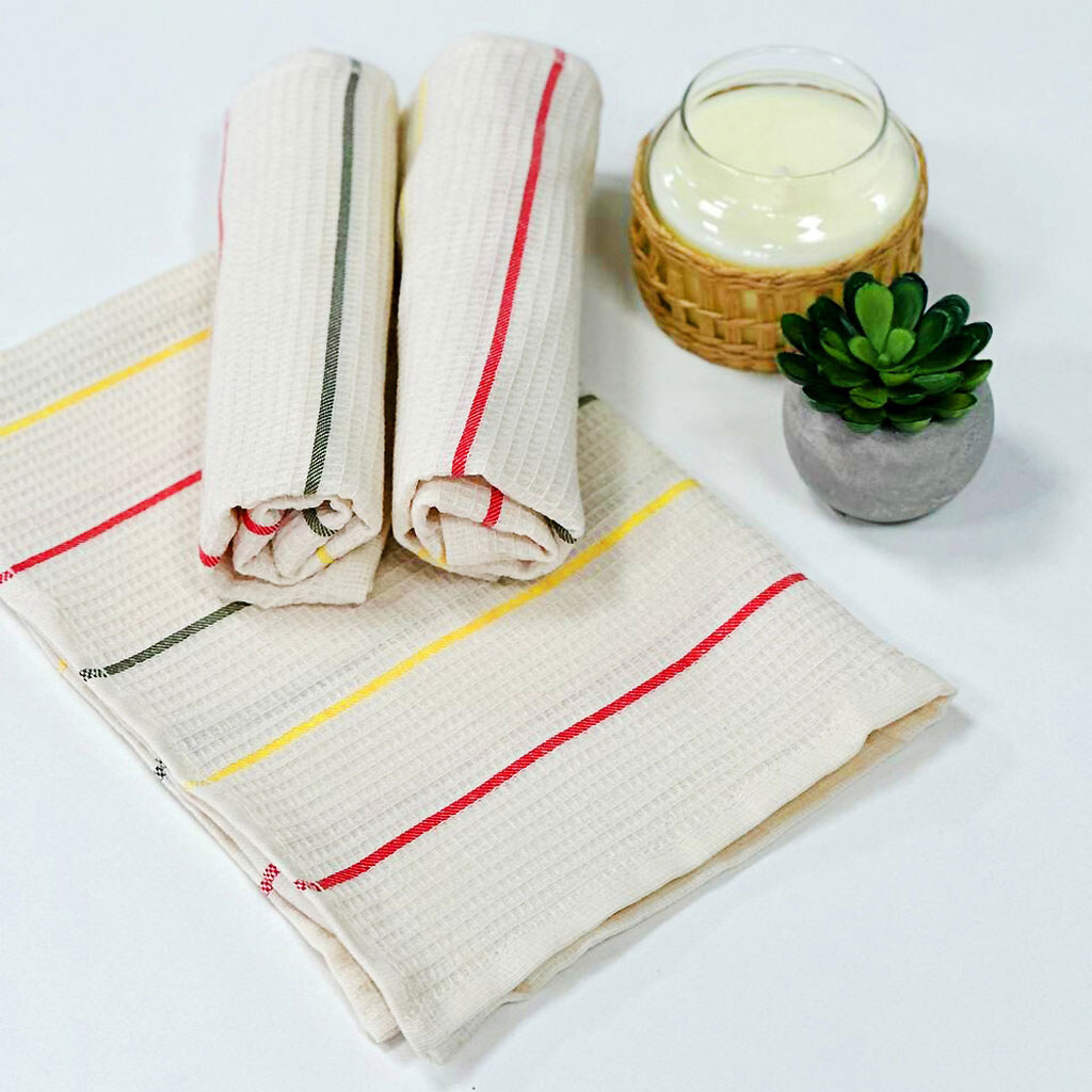 Полотенце кухонное вафельное IDEAL TEXTILE микс 40х60 см - № 3 Полотенце кухонное вафельное IDEAL TEXTILE микс 40х60 см - № 3