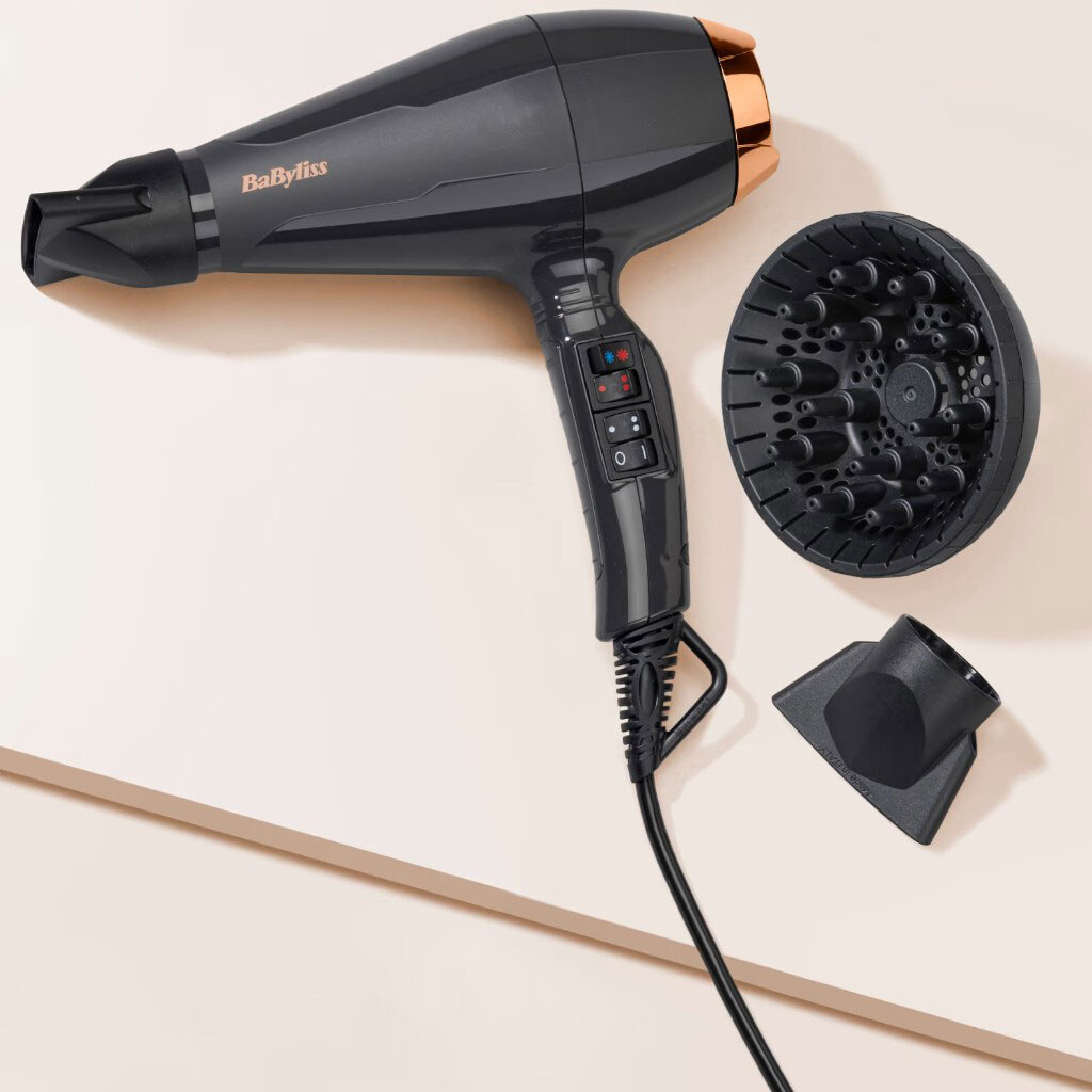 Фен Babyliss 6719DE, Чорний - № 2 Фен Babyliss 6719DE, Чорний - № 2