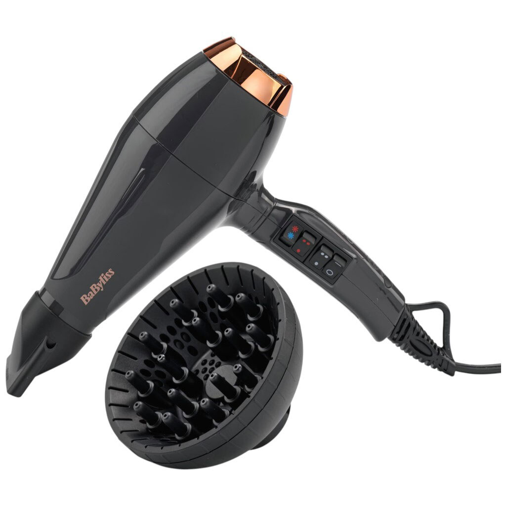 Фен Babyliss 6719DE, Чорний - № 6 Фен Babyliss 6719DE, Чорний - № 6